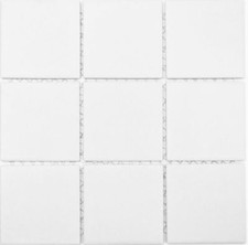 Mosaïque de Céramique Vieux Blanc Sol Mur Mirroir Cuisine Douche WB22-0102-R10 1