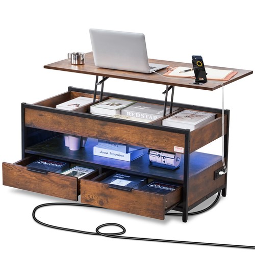 Vevor table basse escamotable - vevor,