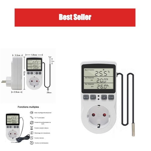 Ketotek prise thermostat - ketotek,