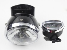 Black Head Light Lamp & 100 KM/H Speedometer For Honda Dax CT70 ST70 CT50 ST50