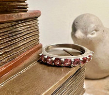 Bague sertie pierre Tourmaline