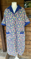 Vintage Mixed Textile Dress / Blouse / Apron Size 50/52 ref B16