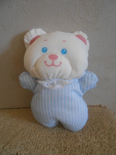 Peluche doudou ours puffalump - doudou,