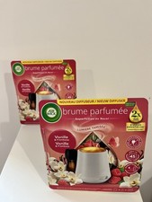 Air Wick Lot de 2 Diffuseurs Brume Parfumée Lumière tamisée Vanille Framboise