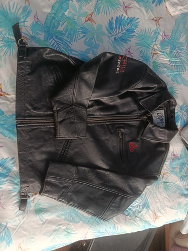 Grosse veste cuir - grosse, lourd