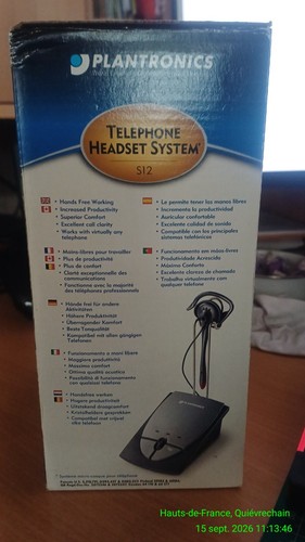 Plantronics s12 casque - s12,