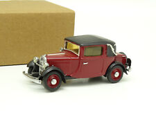 JPS resin SB 1/43 - Peugeot 201 convertible closed red