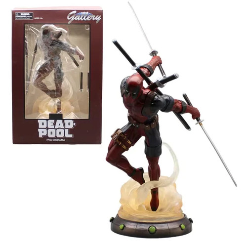 Figurine deadpool 35cm statue - deadpool,