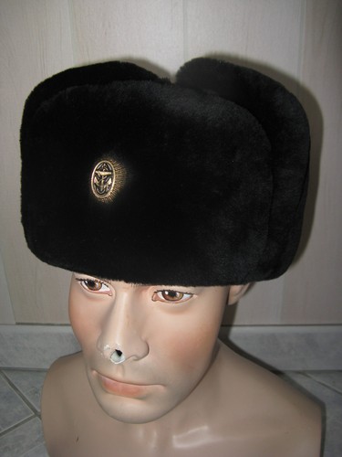 Chapka russe uchanka officier - chapka,