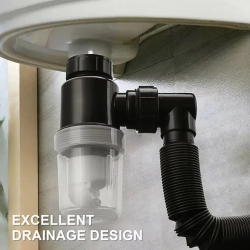 Siphon flexible evacuation - siphon,