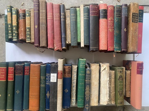 Lot livres anciens reliés - lot,