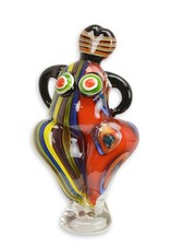 Figurine en verre de style