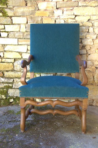Fauteuil ancien style louis - fauteuil,