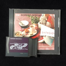 Border 2 Embroidery Designs Card #132 for Janome 5000 5700 9000 Elna CE20 8006