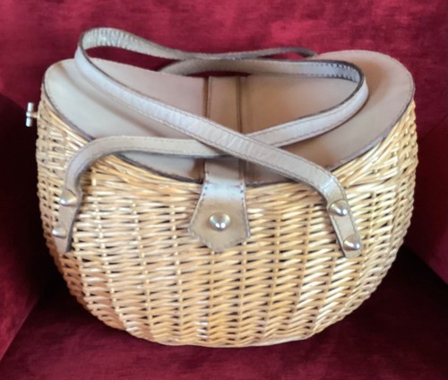 Sac main panier vintage - sac,