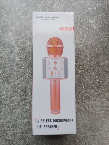 Micro karaoké rose - micro,