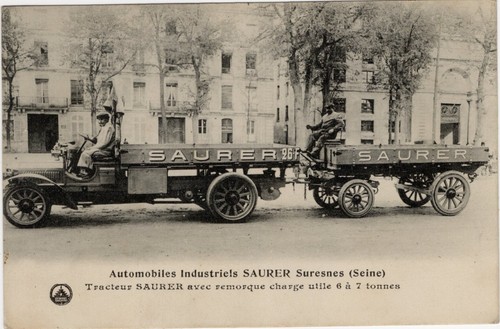 Old postcard suresnes - postcard,
