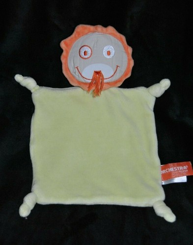 Doudou plat lion - plat,