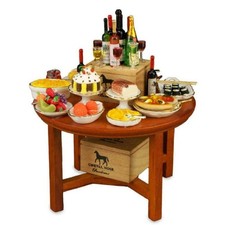 Poupées Maison Complet Buffet