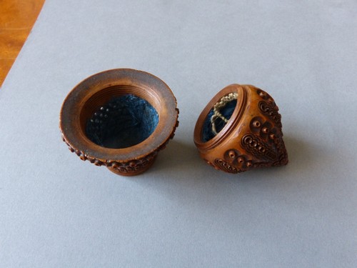 Boite oeuf bois corozo - bois,
