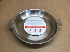 Cristel Mutine Fryingpan, 11", Silver