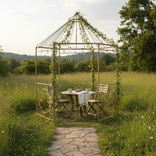 Gloriette octogone fer