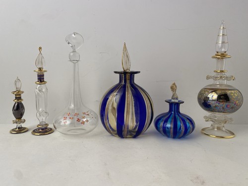 Lot ancien flacon parfum en - de,
