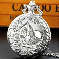Montre Gousset Train Ancien