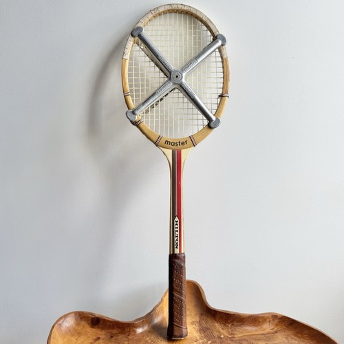 Ancienne raquette tennis bois