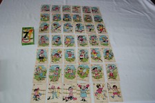 ANCIEN JEU DE SEPT FAMILLES ,  " JEUX OLYMPIQUES "  , flamme