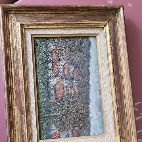 Peinture huile sur toile
