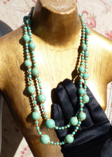 ANCIEN COLLIER 2 RANGS
