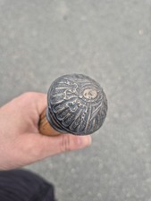 Canne ancienne bambou pommeau