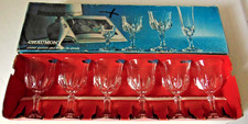 6 VERRES A VIN  CRISTAL D ARQUES TAILLE MODELE CHAUMONT N° 4