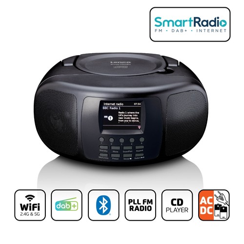 Boombox radio portable lenco - boombox,