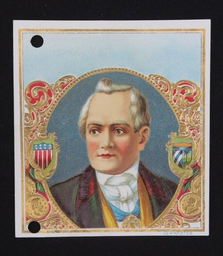 Old label cigar box - label,
