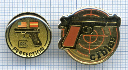 Lot pin pistolets - de, pin's