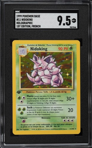 Carte pokémon nidoking - -,
