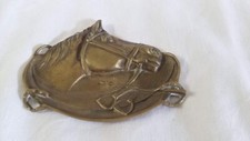 Empty Bronze Pocket Horse Head