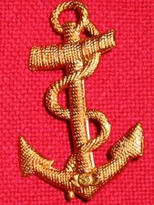 Insigne ancre de Marine avec