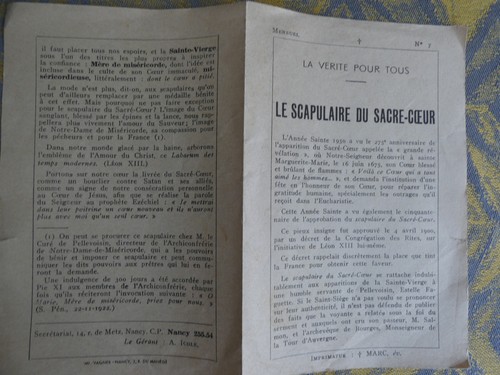 Image pieuse double - , le