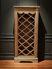 Bois Étagère à Vin 16 Flaschenablage Design Étagère Porte-Bouteille Nature Braun