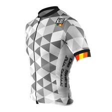 DeSoto Mens Small Skin Cooler Full Zip Short Sleeve Cycling Jersey De Soto