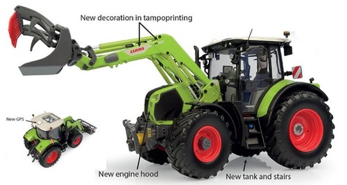 Claas arion 510 with chargeur - 510,