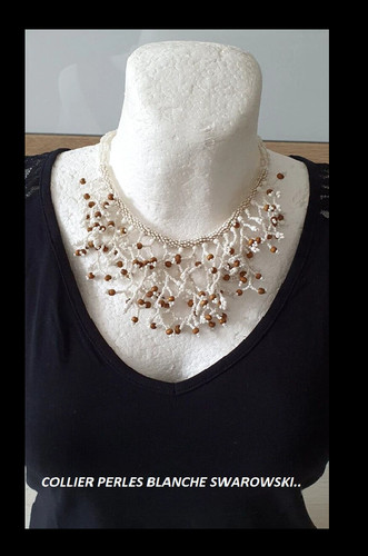Collier fantaisie perles