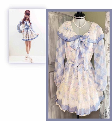 Liz lisa gingham floral - liz, x