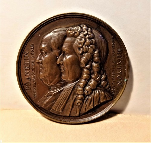 Médaille société montyon - médaille, et