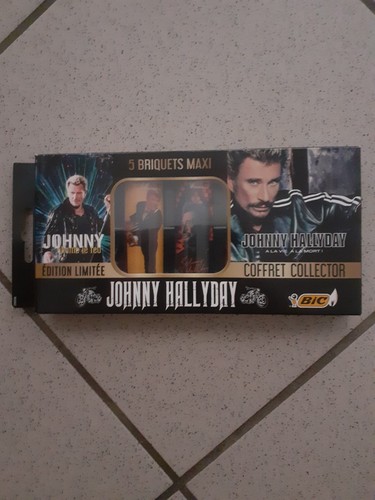 Johnny hallyday briquets - hallyday,
