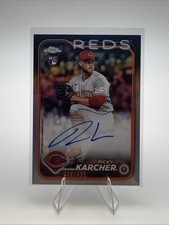 2024 Topps Chrome Update Series - Autographs Ricky Karcher #RA-RK Refractor /499