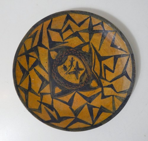 Ancienne assiette terre - ancienne,